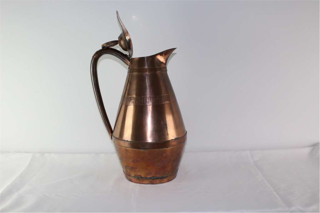 Omar Ramsden (1873–1939) arts and crafts ecclesiastical copper ewer