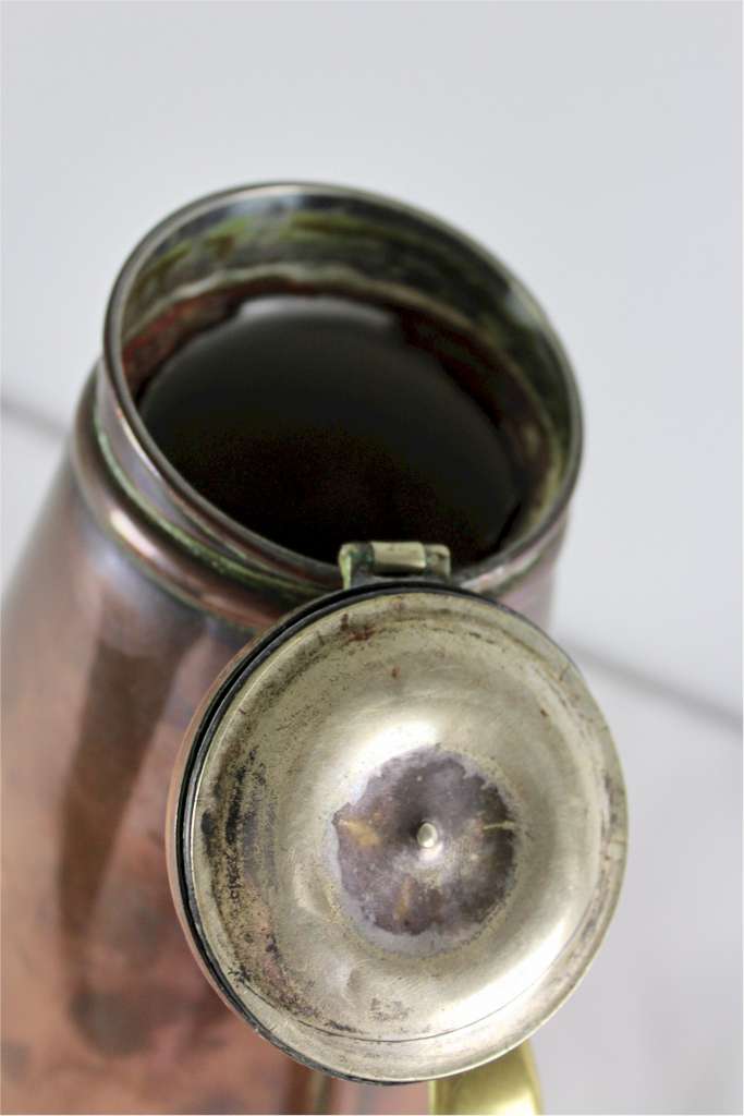 Arts and Crafts flask by W.A.S Benson