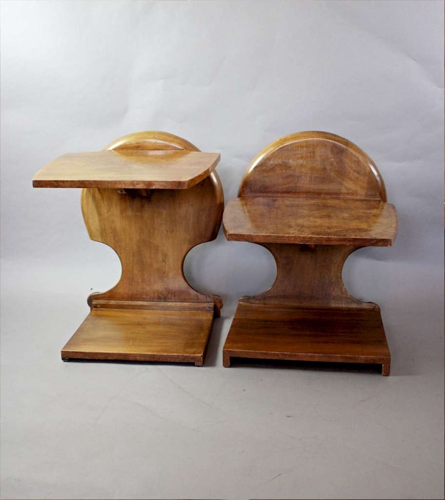Decorative Art Deco nest of tables by Hille