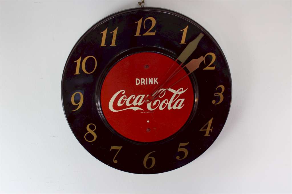 1950's Coca-Cola advertising clock