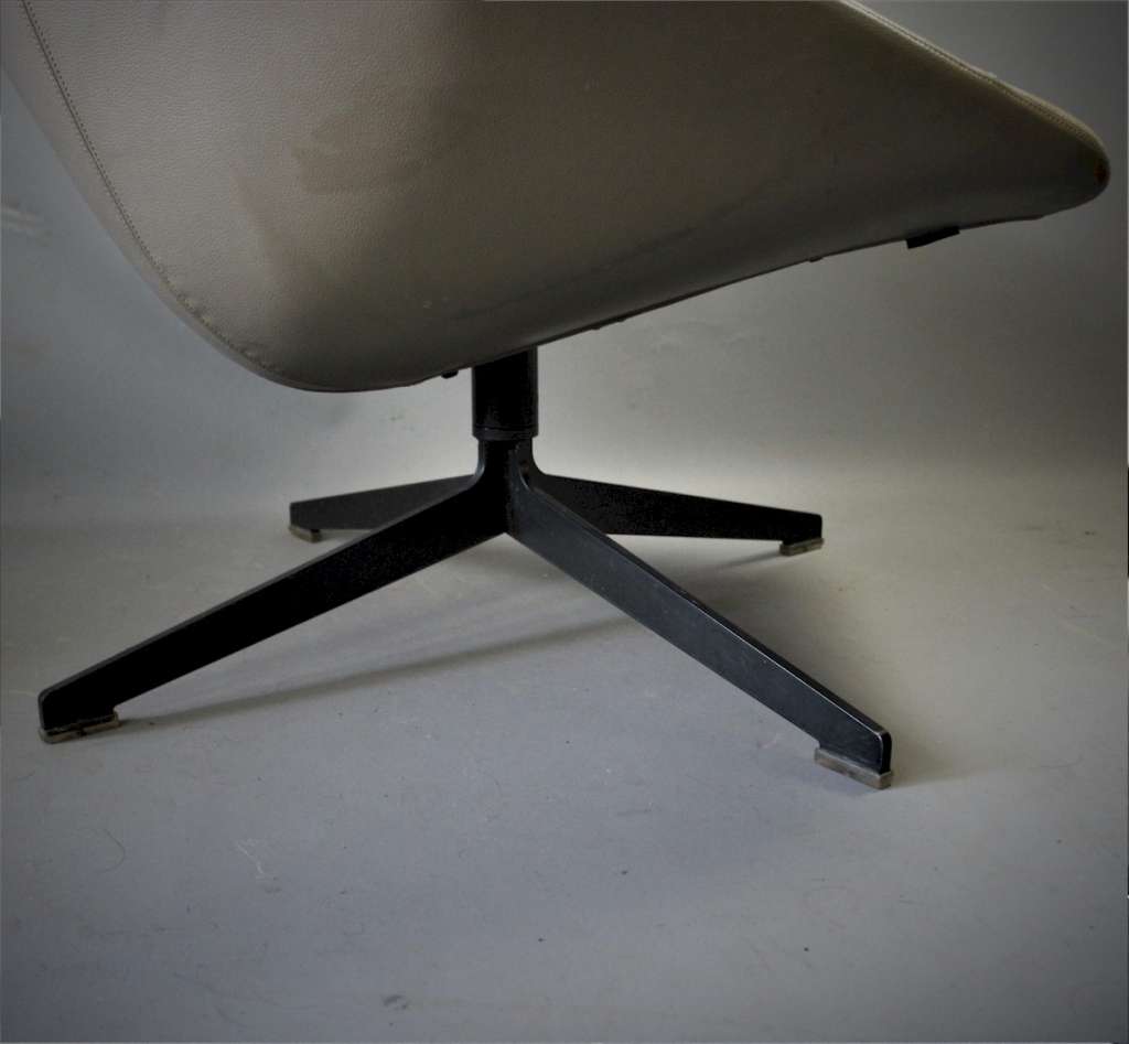 Alfredo Haberli for Moroso Leather lounge chair