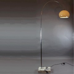 1960's Arc lamp with marble base