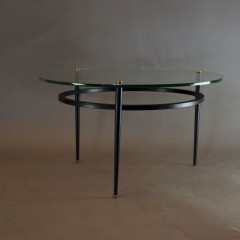 French mid century coffee table