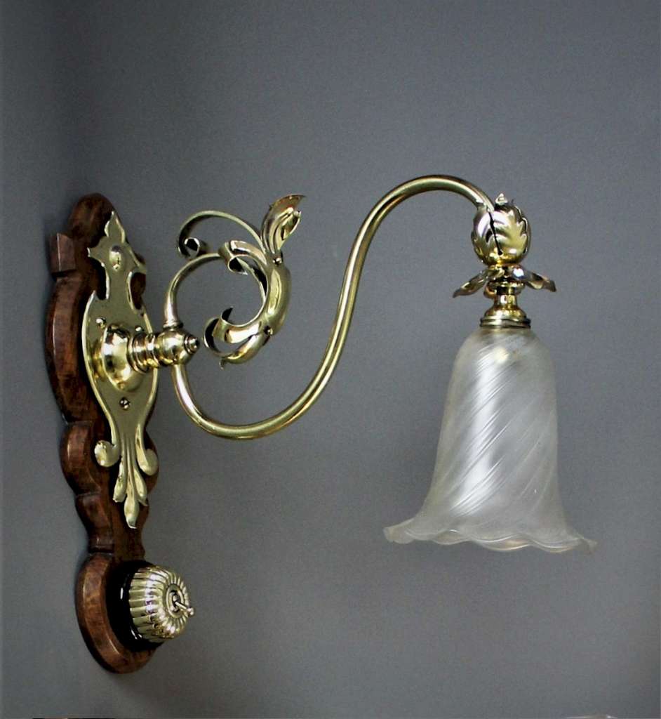 Late Victorian Aesthetic / Gothic wall lights