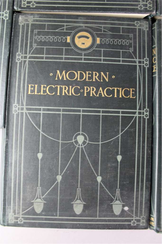 Set of six volumes Modern Electric Practice