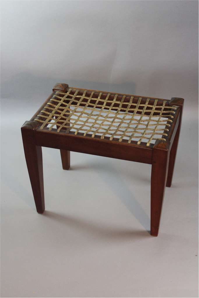 Irish arts and crafts stool