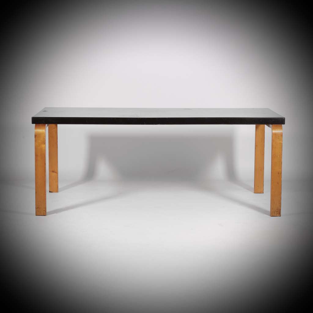 Alvar Aalto Model 83 Birch Dining Table, for Bowman Bros