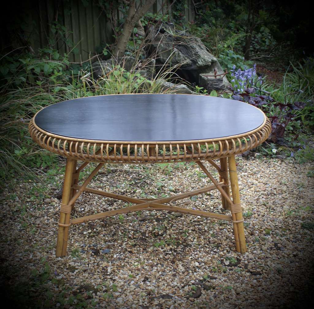 Franco Albini Wicker coffee table