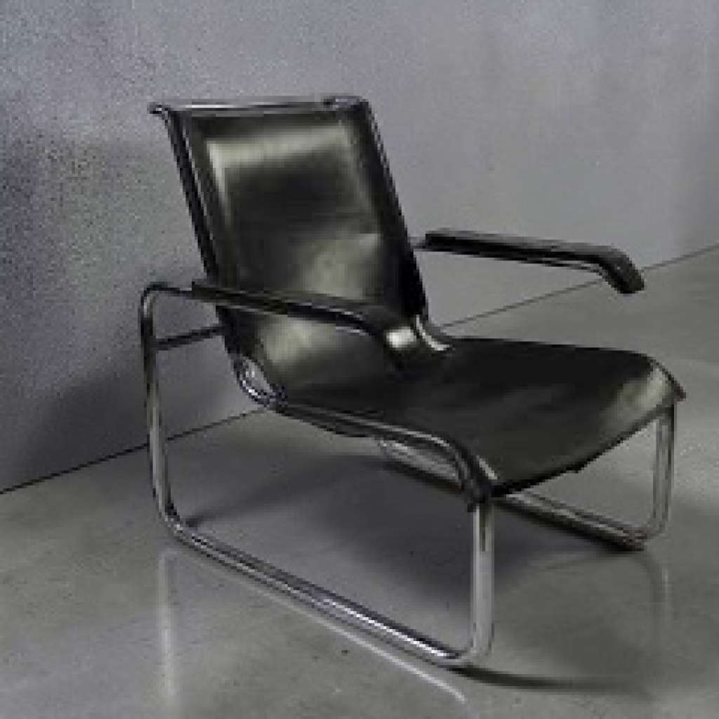Bauhaus Model B35 Lounge Chair by Marcel Breuer for Thonet