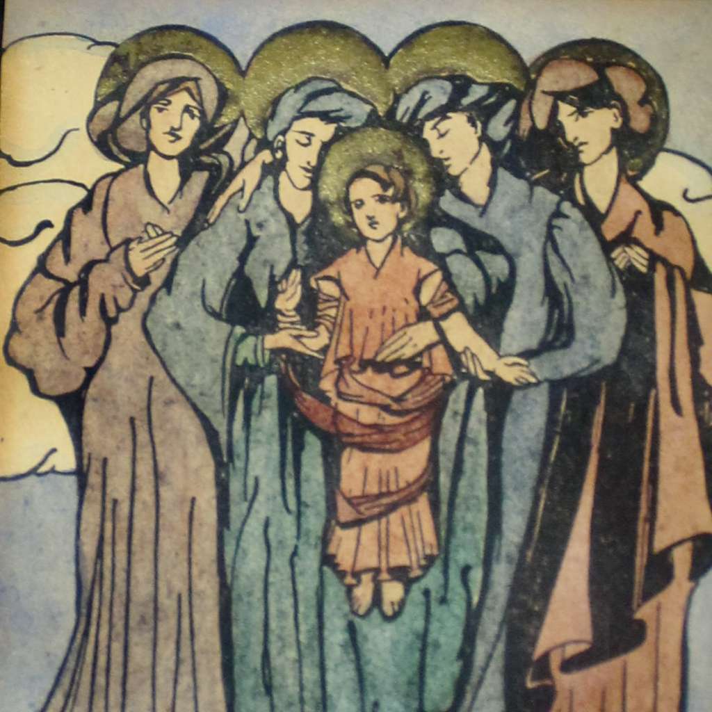 Arts and Crafts Cuala Press prints M.C Yeats