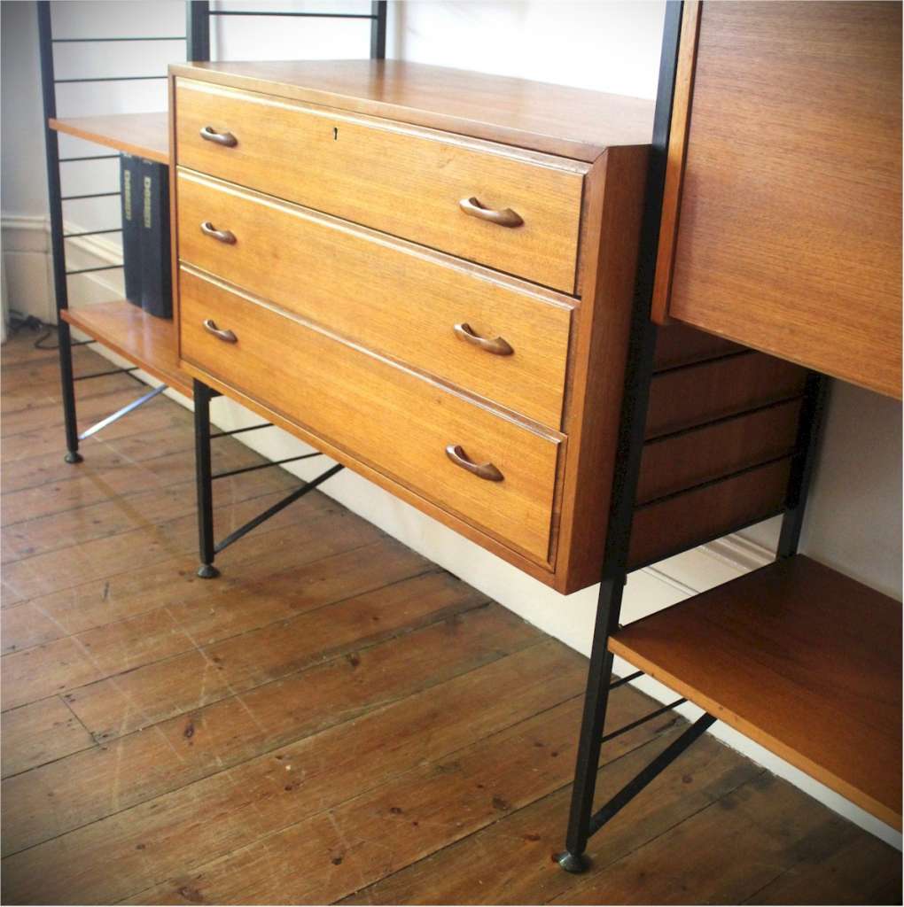  Ladderax Mid-century Adjustable Shelving