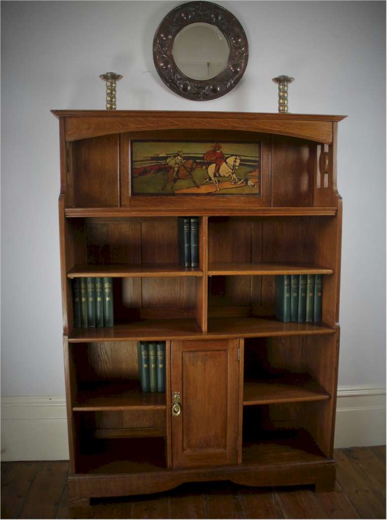Arts and crafts Bookcase by Shapland and Petter