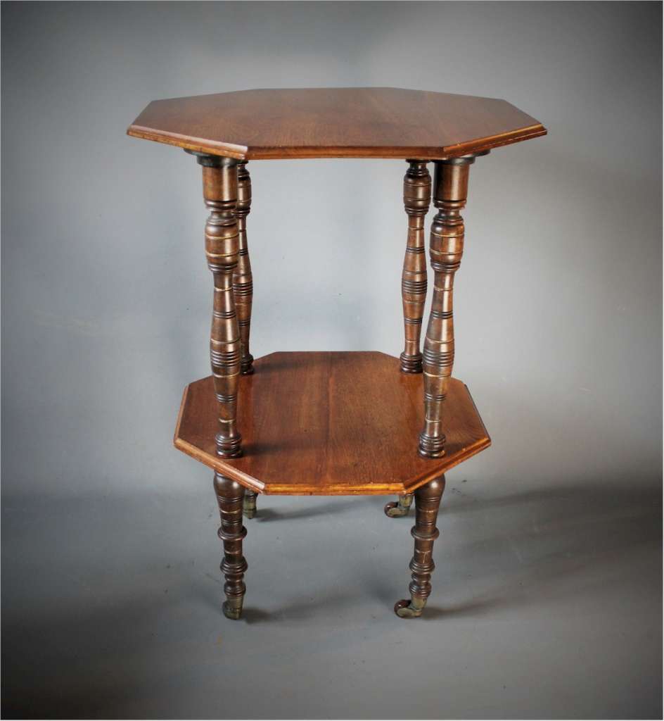  Aesthetic Movement side table in mahogany