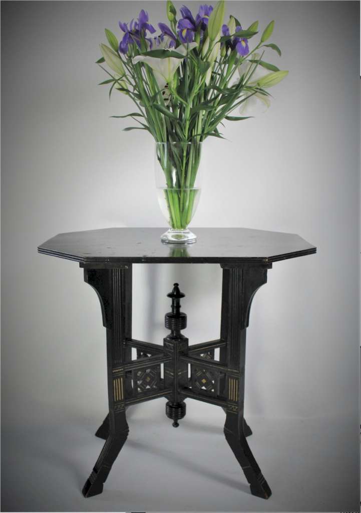 Aesthetic Movement octagonal side table