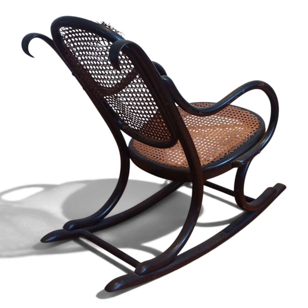Early Bentwood Childs rocking chair for restoration