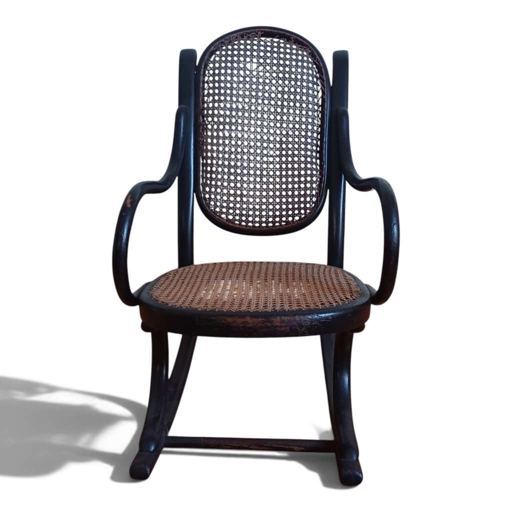 Early Bentwood Childs rocking chair for restoration
