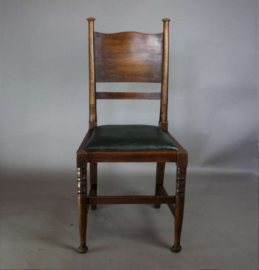 Arts and Crafts set of chairs William Birch