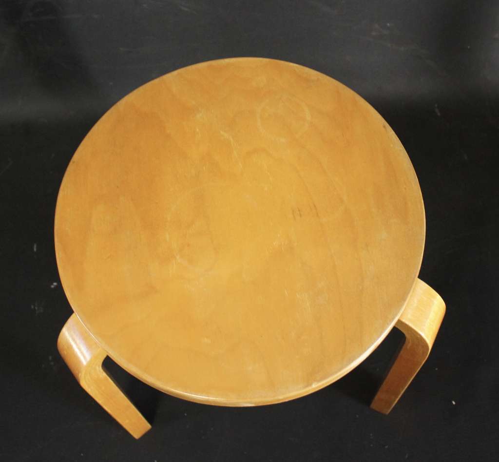 Alvar Aalto Model 60 stool for Finmar