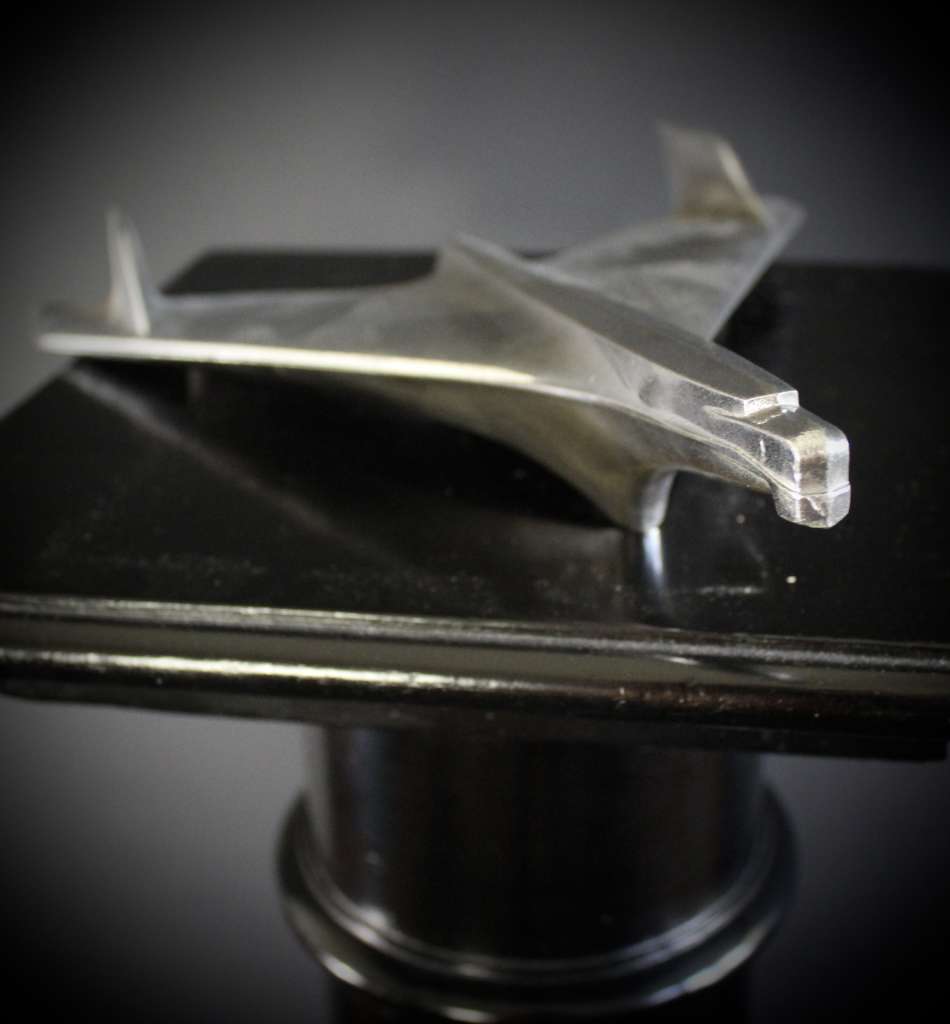 Chevrolet 'Jet Bird' chrome hood mascot