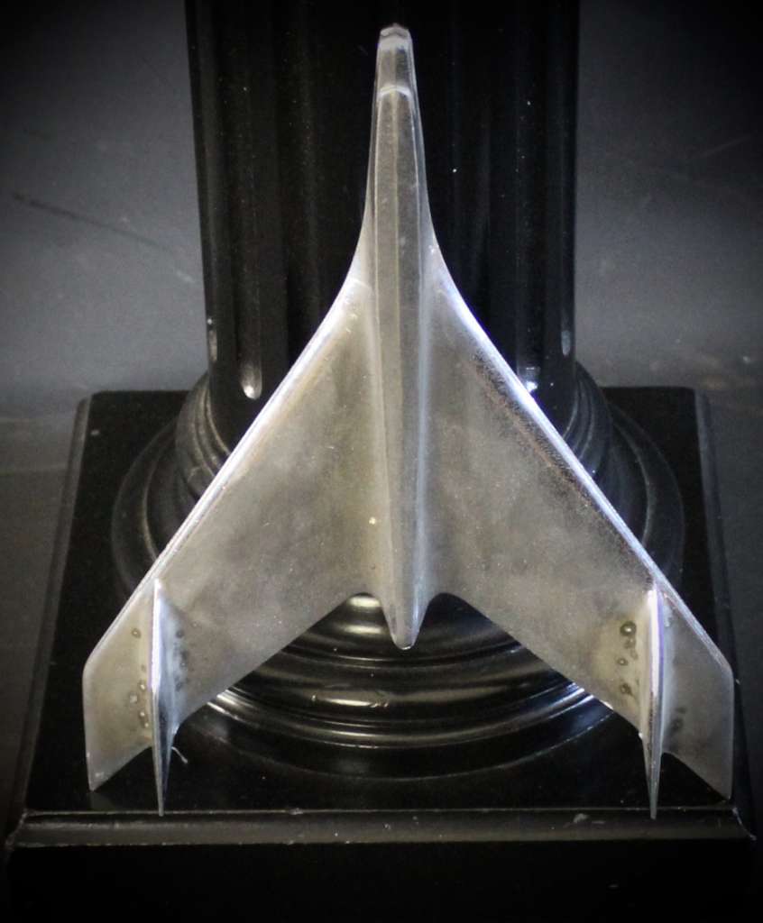 Chevrolet 'Jet Bird' chrome hood mascot