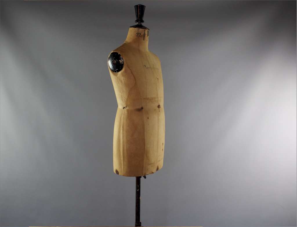 Vintage child's dressmakers dummy by Kennett Lindsell