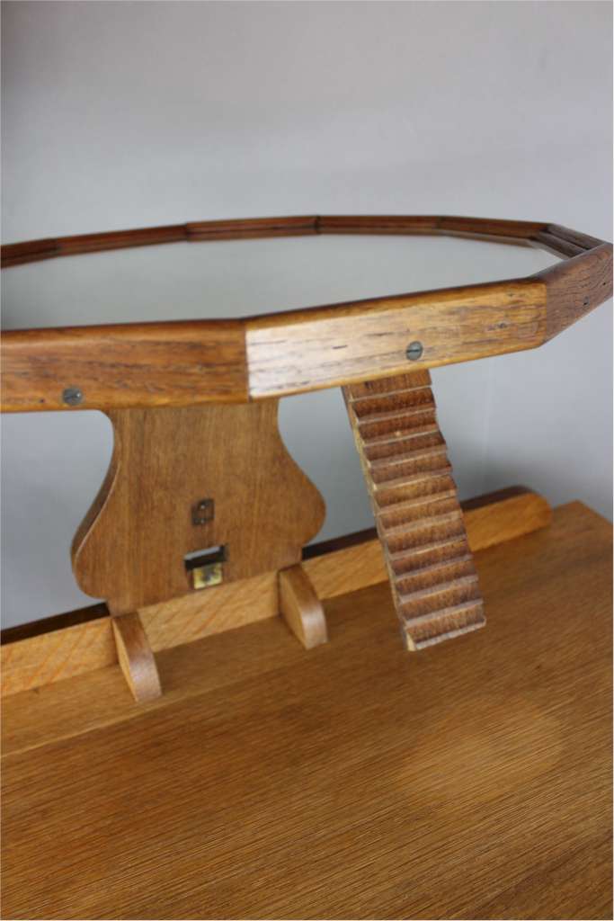 Cotswold School oak dressing table in the manner of Heals