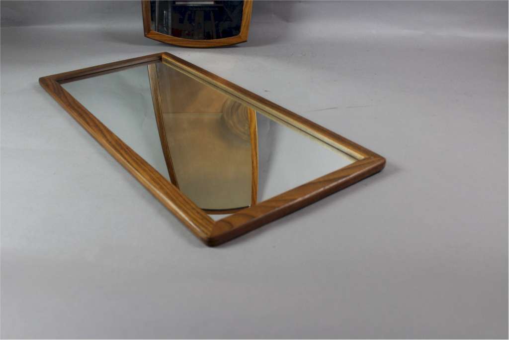 Mid Century Teak mirror rectangular c1960'/70's | Mirrors | Art Furniture