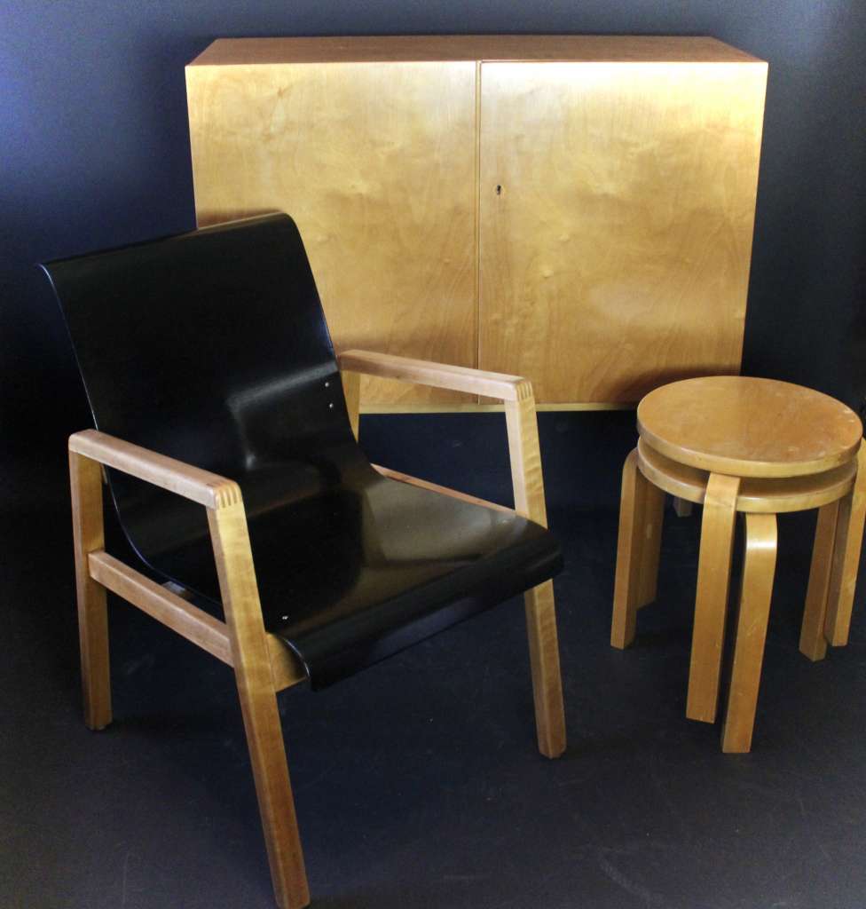 Finmar Model 60 stool by Alvar Aalto