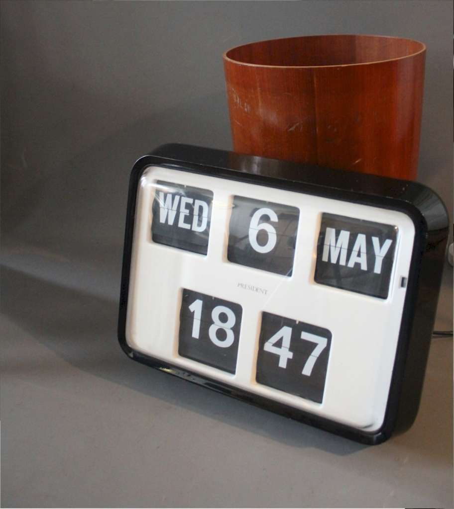 Flip Clock by President from 1970s