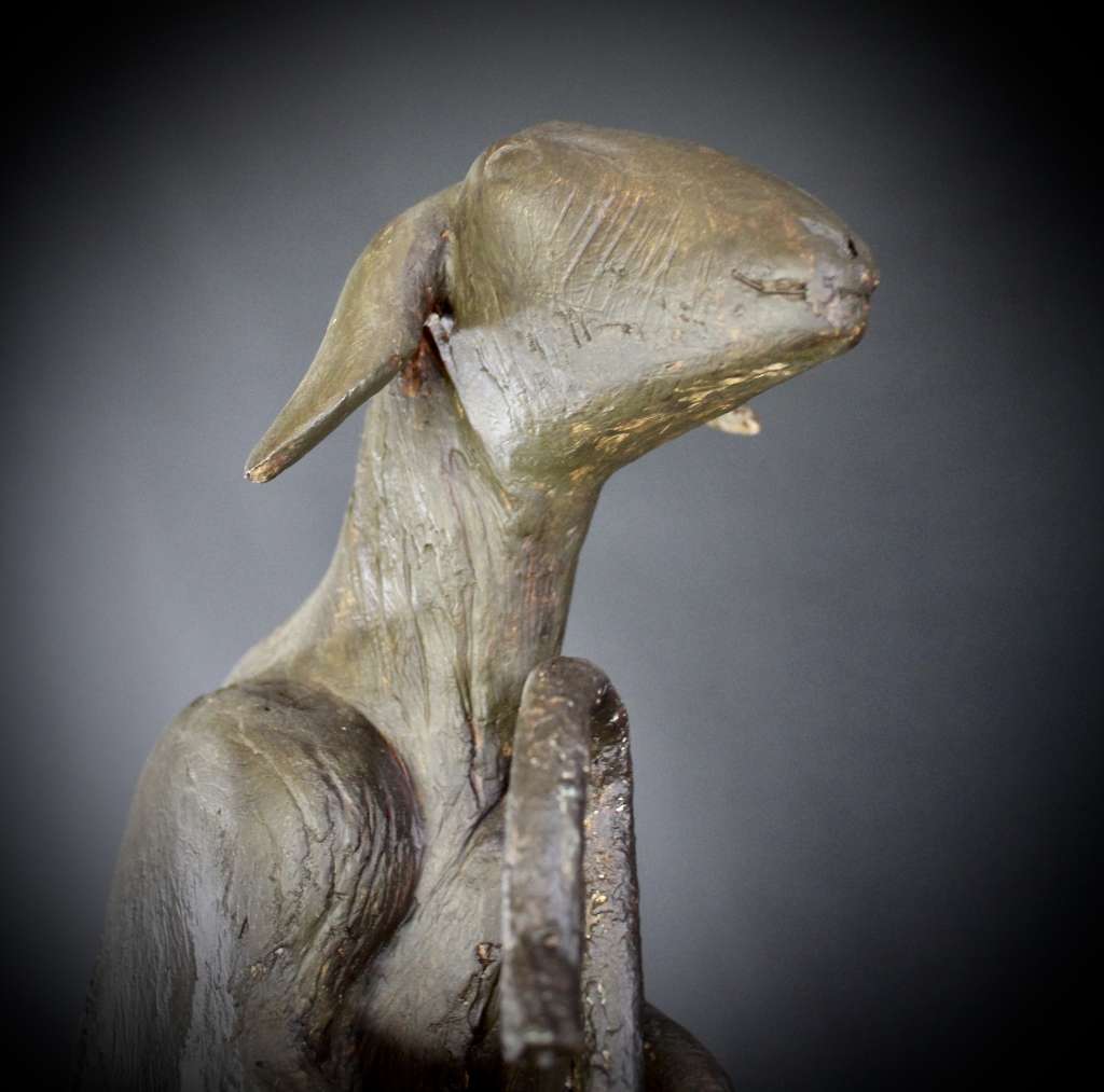 Geraldine Knight (1933-2008) Goat sculpture