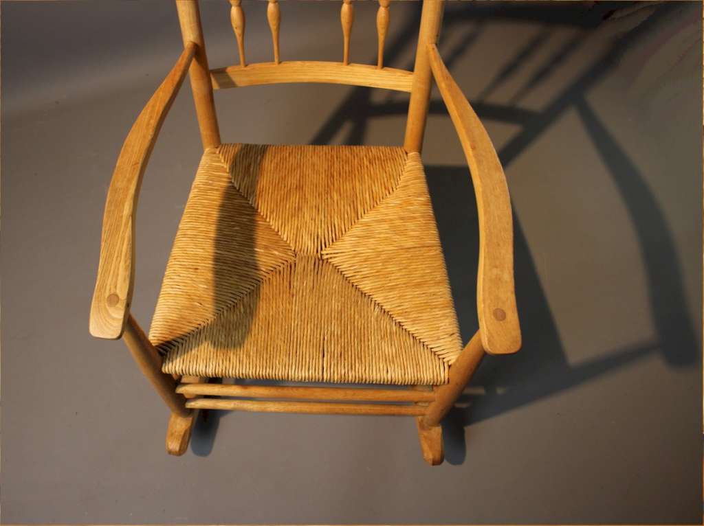 Gimson design arts and crafts rocking chair