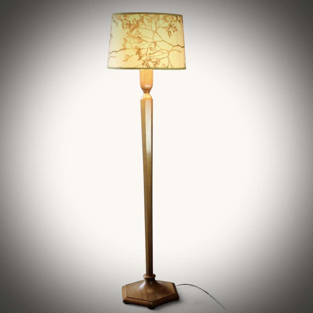 Heals standard Floor lamp in walnut
