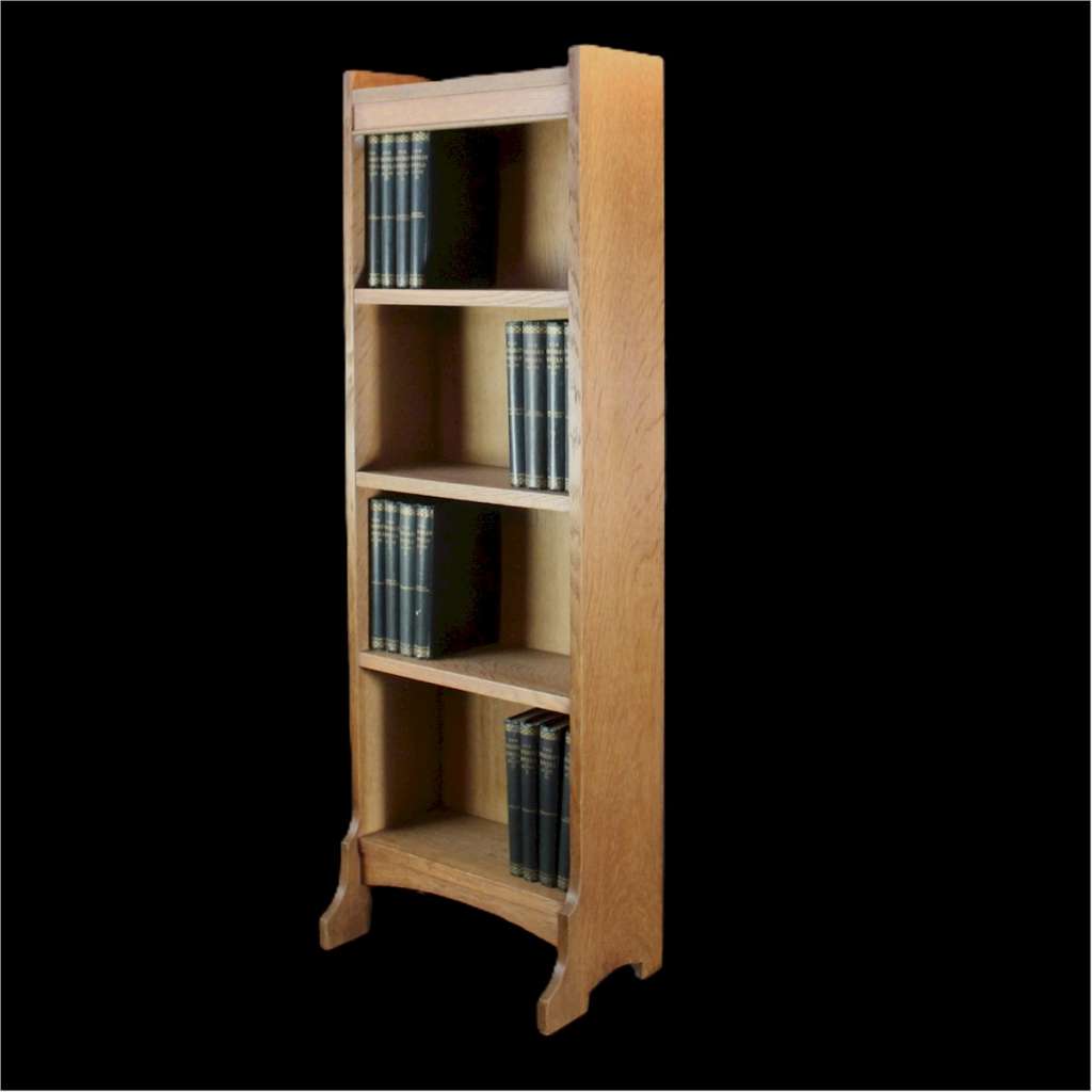 Heals limed oak open bookcase