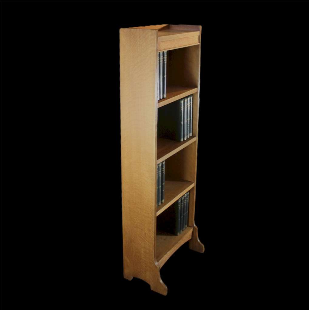 Heals limed oak open bookcase