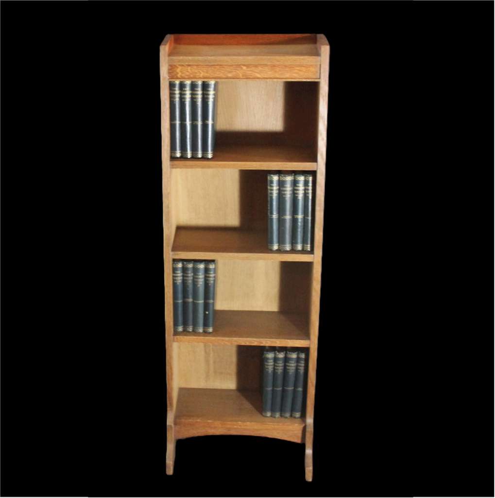 Heals limed oak open bookcase