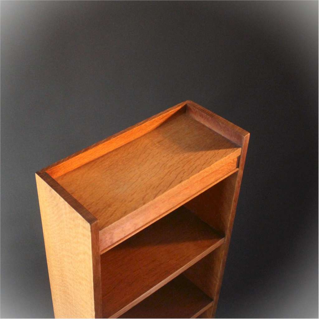 Heals limed oak open bookcase