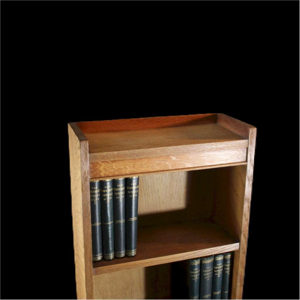 Heals limed oak open bookcase