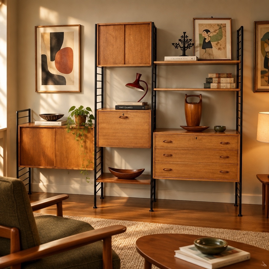 Ladderax Shelving system by Staples