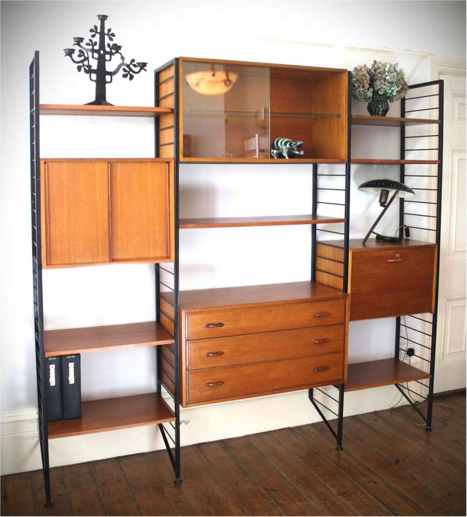  Ladderax Mid-century Adjustable Shelving