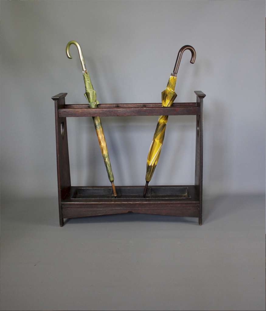 Liberty & Co arts and crafts oak stick stand