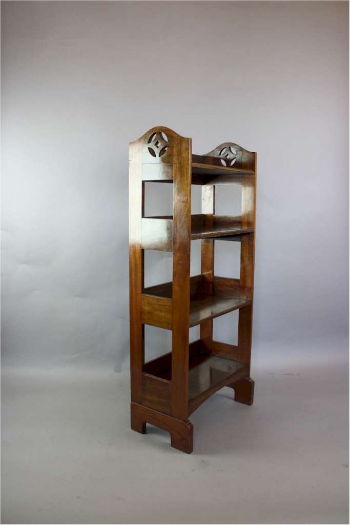 Arts and Crafts mahogany bookcase
