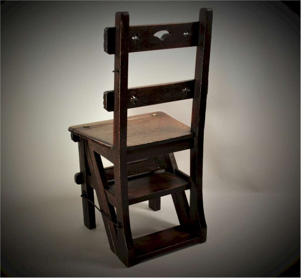 Metamorphic library chair / steps