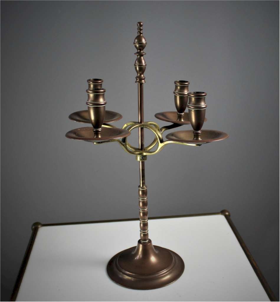 Arts and Crafts candelabra by Peerage