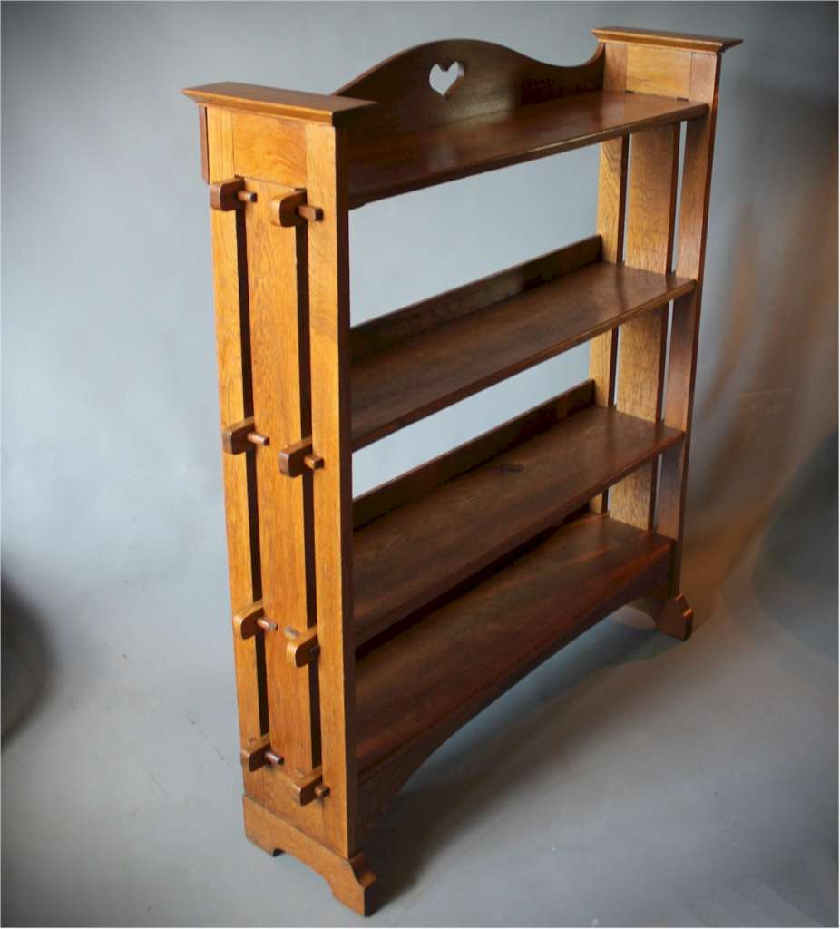  Arts and Crafts open bookcase