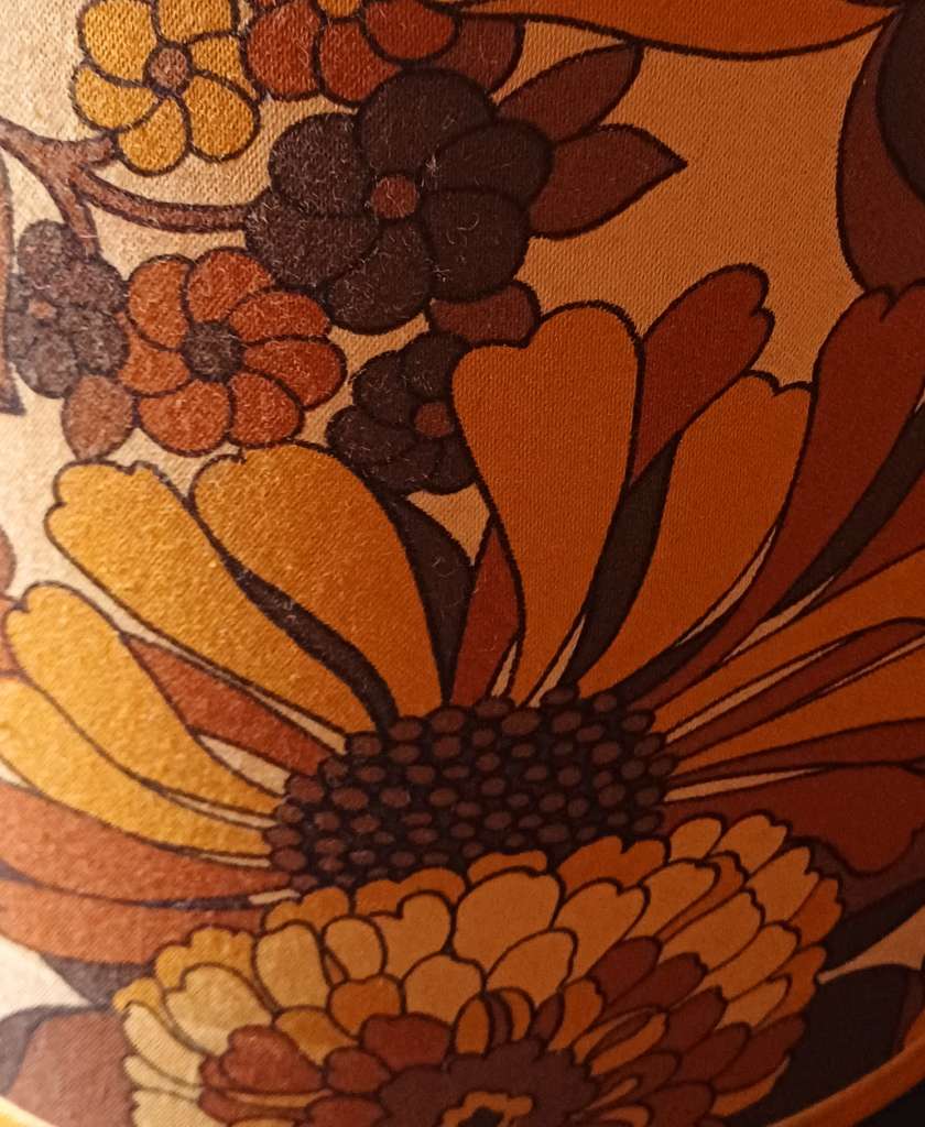 1970,s Pair of lampshades