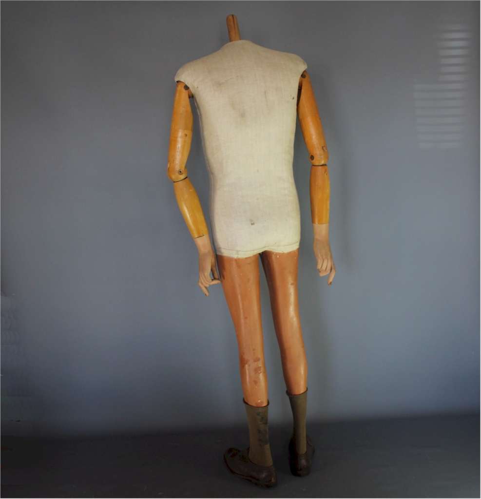 Shop display articulated mannequin c1950
