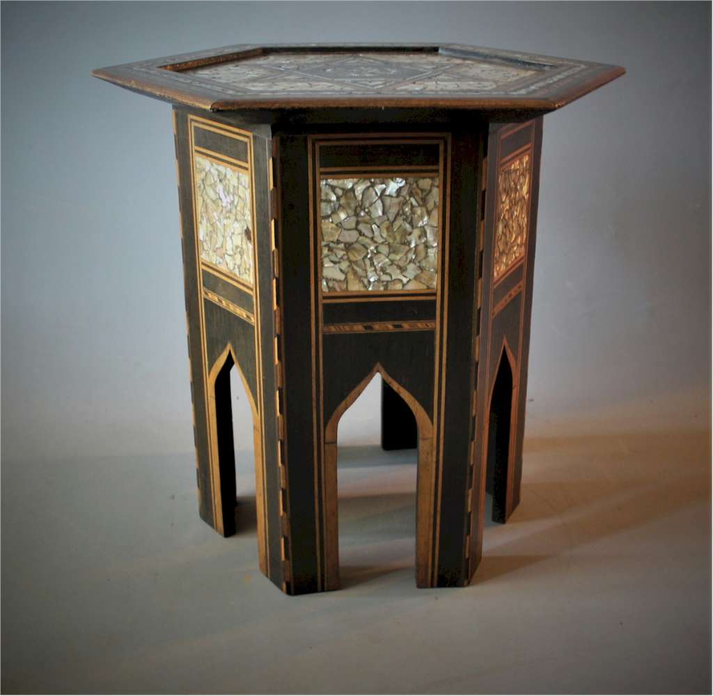 Liberty & Co Syrian Anglo Moresque table