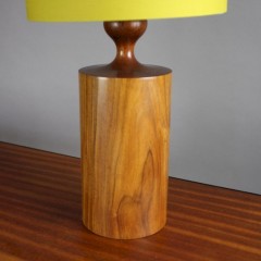 Mid-century rosewood table lamp  c1950's