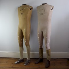 Pair of French 1920's shop mannequin by Siegel