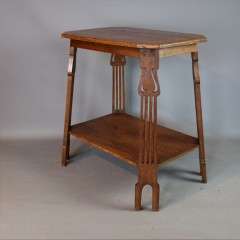 Oak Arts and crafts occasional table